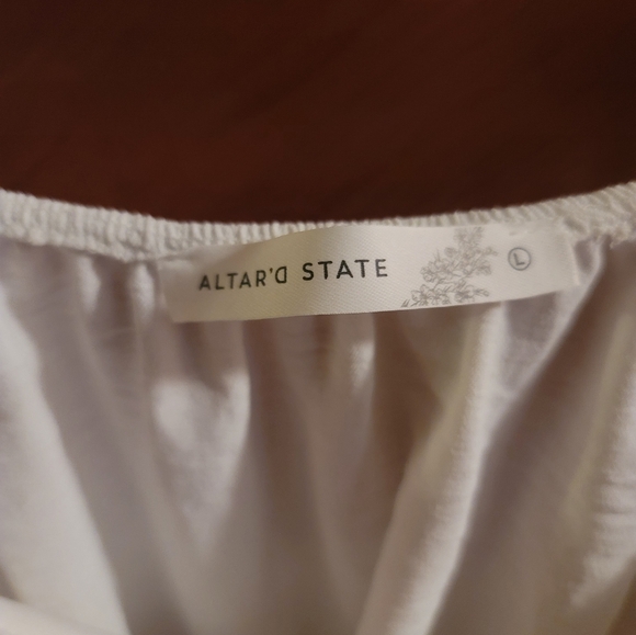 Altar's State peplum top - Picture 2 of 3